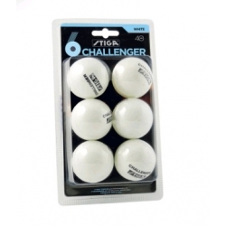Шарик для н/т STIGA Challenger, белые