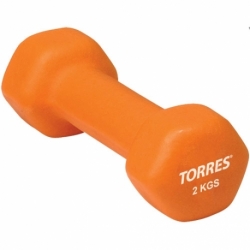Гантели виниловые 2 кг Torres