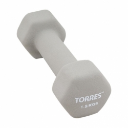 Гантели неопрен 1,5 кг (пара) Torres