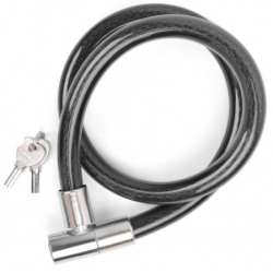 Замок трос 20*1000мм, Vinca sport черный