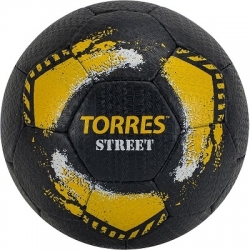 Мяч футбольный 5 Torres Street, 20225, черно-желтый