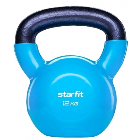 Гиря 12 кг Starfit DB-401 (винил)  Синий