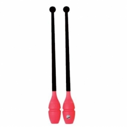 Булавы для художественной гимнастики Sasaki M-309(FRR*B) 45 см черно-розовый
