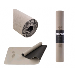 Коврик для йоги FM-201, TPE, 183x61x0.4 см