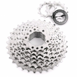 Восьмерик-кассета, Vinca Sport  11-32Т, сталь, хром