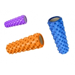 Ролик для йоги и пилатеса ЭВА/АБС 45*14 см (330)