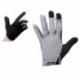 Перчатки велосипедные серые, Vinca sport, длинные пальцы,