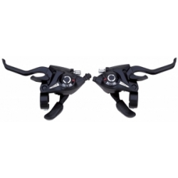 Манетки с торм. ручками индексные 3*7 ск