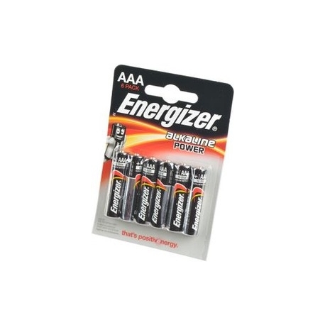 Элемент питания Energizer Alkaline Power LR03 BL6 AAA