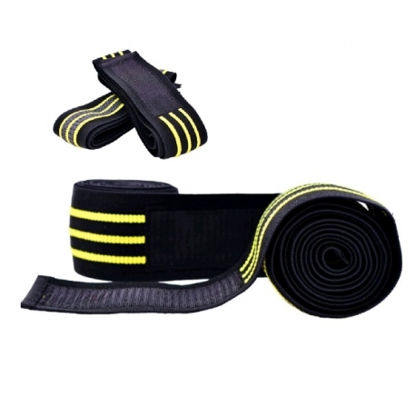 Бинт коленный 2,5 м с липучкой(средняя жескость)