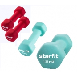 Гантели неопрен 1,5кг Star Fit DB-201 (пара)