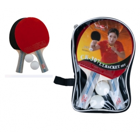 Набор для н/т Double Fish(2 ракетки+3 шарика) 307