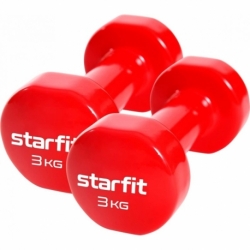 Гантели виниловые 3кг Star Fit (пара)