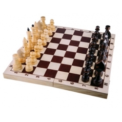 Шахматы гроссмейстерские в комплекте с доской (арт. Е-1)
