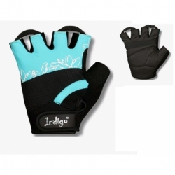 Перчатки для фитнеса женские Indigo эластан/неопрен 1734