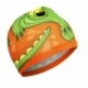 Шапочка для плавания (дет) ONLYTOP «Крокодильчик», тканевая, 46-52 см