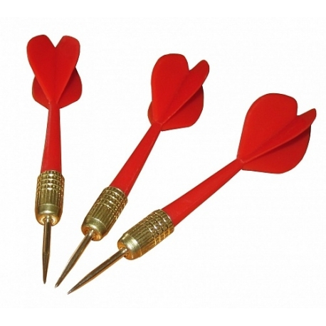Дротики Larsen DG81021, сталь с обработкой под латунь, 3 шт., 18 г