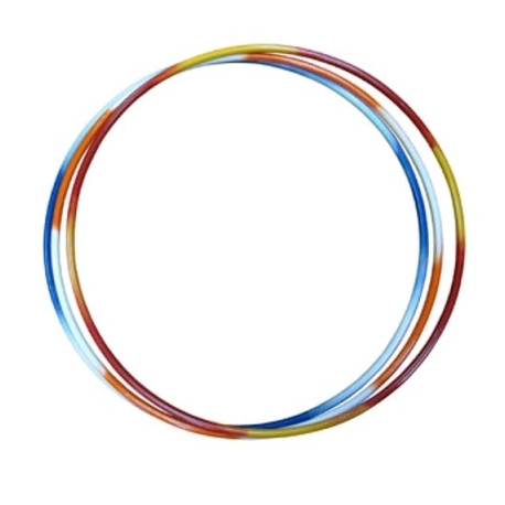 Обруч гимн. металл 90см утяжелённый. люкс 1,8кг 20мм