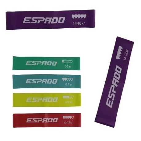 Эспандер-лента (кольцо) Espado 14-18кг (50*5*1,2)