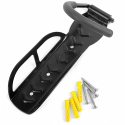 Крюк стальной настенный для хранения велосипеда за колесо (вертикально)