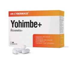 Бустер тестостерона Cybermass Yohimbe+, 60 кап. 800 мг