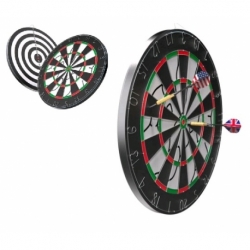 Дартс DFC METAL двусторонний 45 см, 6 дротиков