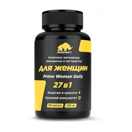 Витамины Prime Women Daily complex 90 капсул
