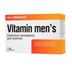 Витамины Cybermass Vitamins mens, 60 кап