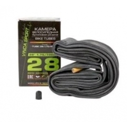 Камера 28*1.75/700*48, A/V бутил. 48мм, инд. уп. Vinca Sport