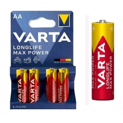 Элемент питания Varta 4706 LONGLIFE Max Power LR06 BL-4 AA