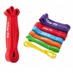 Эспандер резиновая петля 17-54 кг, Starfit ES-803, красный