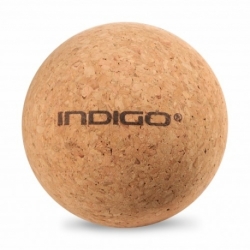 Мяч массажный Indigo 8 см IN290 (пробка)