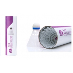 Волан для бадминтона DOUBLE FISH JINQUE 103w (нейлон/пробка) уп. 6 шт.