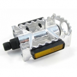 Педали Vinca sport VP 04 алюм., серебро 103х78 мм