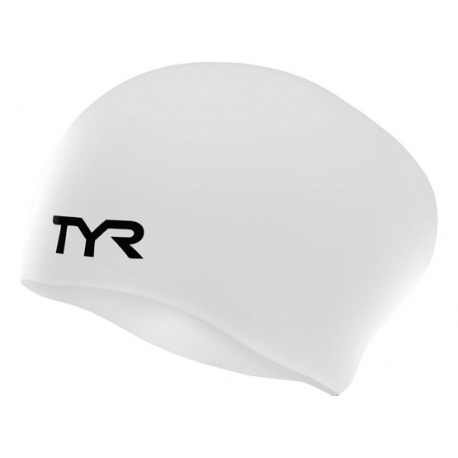 Шапочка для плавания TYR Long Hair Wrinkle-Free Silicone Cap