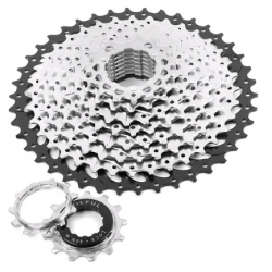 Десятерик-кассета, Vinca Sport  11-42Т, сталь никелированная