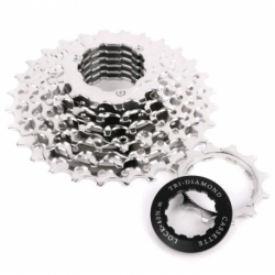 Семерик-кассета, Vinca Sport  12-28Т, сталь, хром