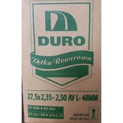 Камера 27,52,25/2,35/2,50 A/V 48 мм Duro