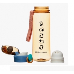 Бутылка 500 мл для воды, «Вперед - к цели»