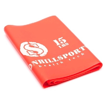 Фитнес Лента латексная красная 15 LBS – 6,8 кг