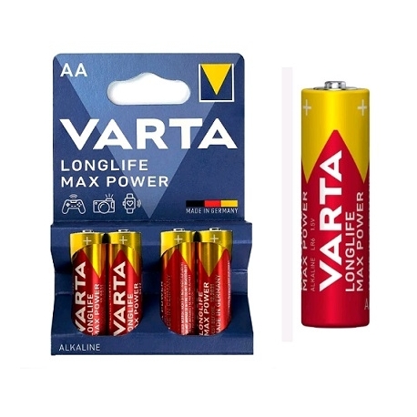 Элемент питания Varta 4706 LONGLIFE Max Power LR06 BL-4 AA