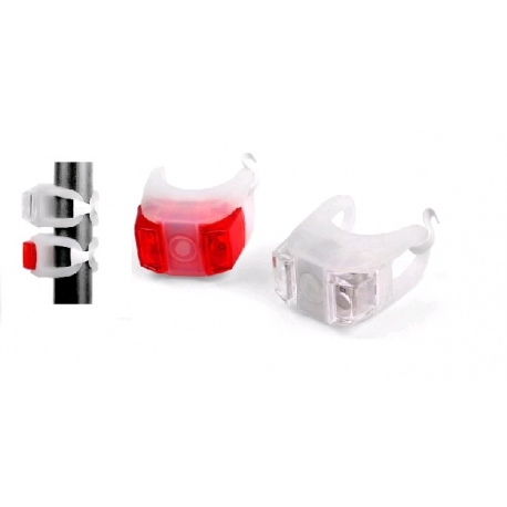 Фонари комп.(2диод.бел/крас.цвет белый)