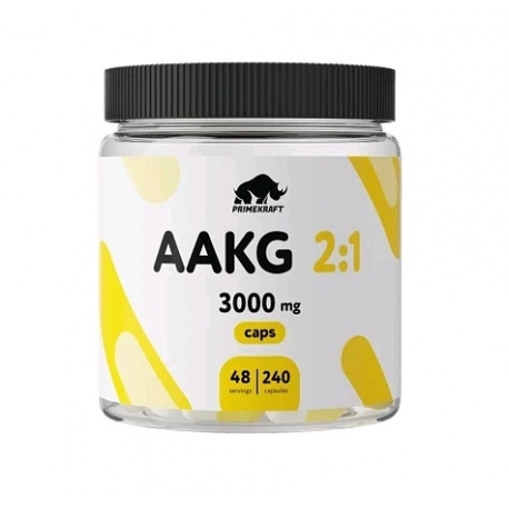Аргинин AAKG 2:1 Prime 240 кап.