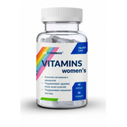 Витамины Cybermass Vitamins womens, 90 кап