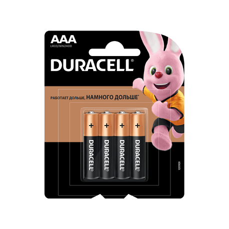 Элемент питания Duracell LR03 BL-16(AAA)