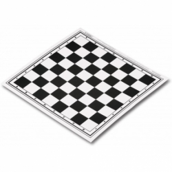 Поле для шахмат\шашек, ламинированный картон 30*30 см