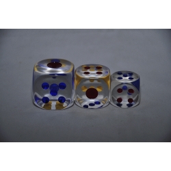 Зары прозрачные 2,7*2,7 см