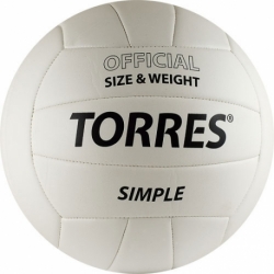 Мяч волейбольный TORRES Simple V32105