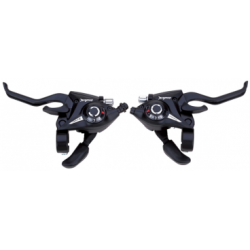 Манетки с торм. ручками индексные 3*8 ск