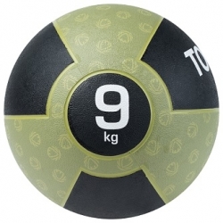 Медбол TORRES 9 кг.  Диаметр 27,5 см,